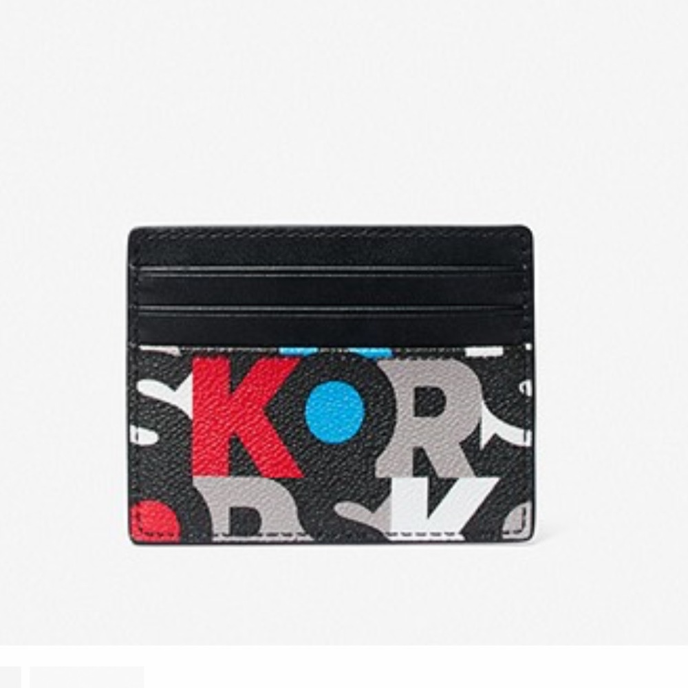 MICHAEL KORS MENS Cooper BLACK MLTI Graphic Logo Tall Card Case 
NWT
BLACK MULTI - Picture 10 of 16